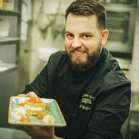 Sebastian Pfeiffer mit seiner neuen Kreation